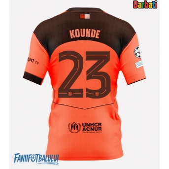 Barcelona Jules Kounde #23 Tricou Fotbal Replică 2025-26 Barbati Treilea